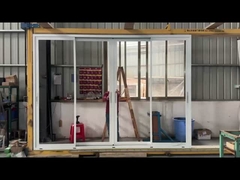 Звукозащищенные стеклянные складывающиеся двери из алюминия