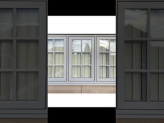 Ультрафиолетоустойчивая унифицированная шторная стена, 6 мм стеклянная звукоизоляция