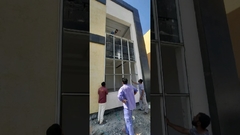 Алюминиевая стеклянная установка, двойной стеклянный стеклянный стеклянный стеклянный стеклянный стеклянный