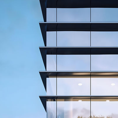 Объединенная занавесная стена - идеальный выбор для высокопроизводительного и эстетически приятного дизайна корпуса здания