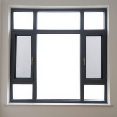 Теплоизоляция и порошковое покрытие унифицированная занавесная стена 6063-T5 Алюминиевый продукт для рынков стран