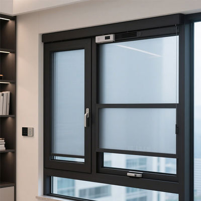 Алюминиевые окна с жалюзи и сетками - настраиваемые, энергоэффективные для жилых и офисных помещений